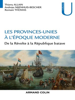 cover image of Les Provinces-Unies à l'époque moderne